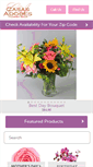 Mobile Screenshot of casasflowers.com
